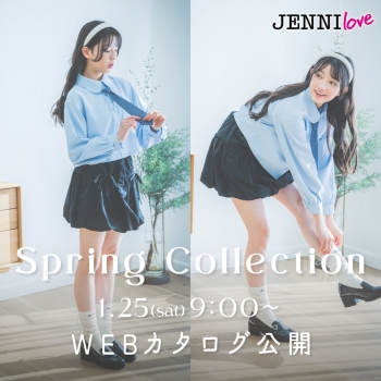 JENNI love Spring Collection WEBカタログ公開♡