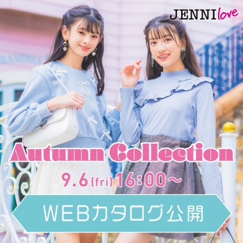 JENNI love Autumn Collection♡WEBカタログ公開